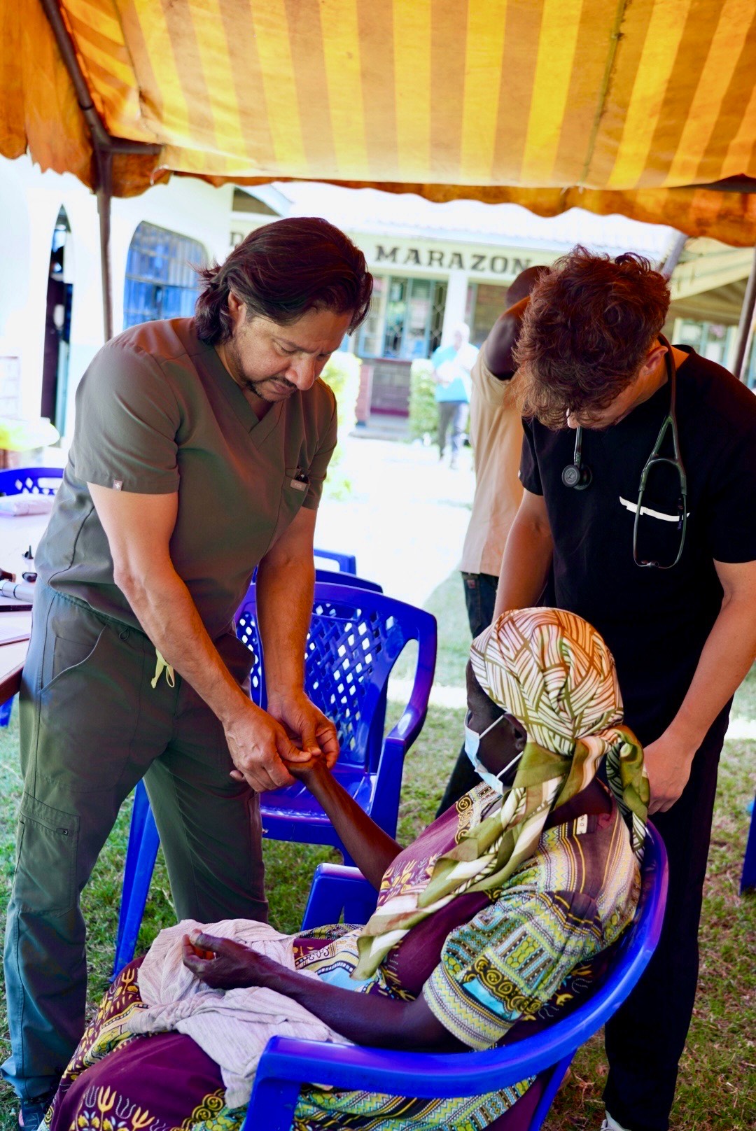 Dr Desai Performing OMT