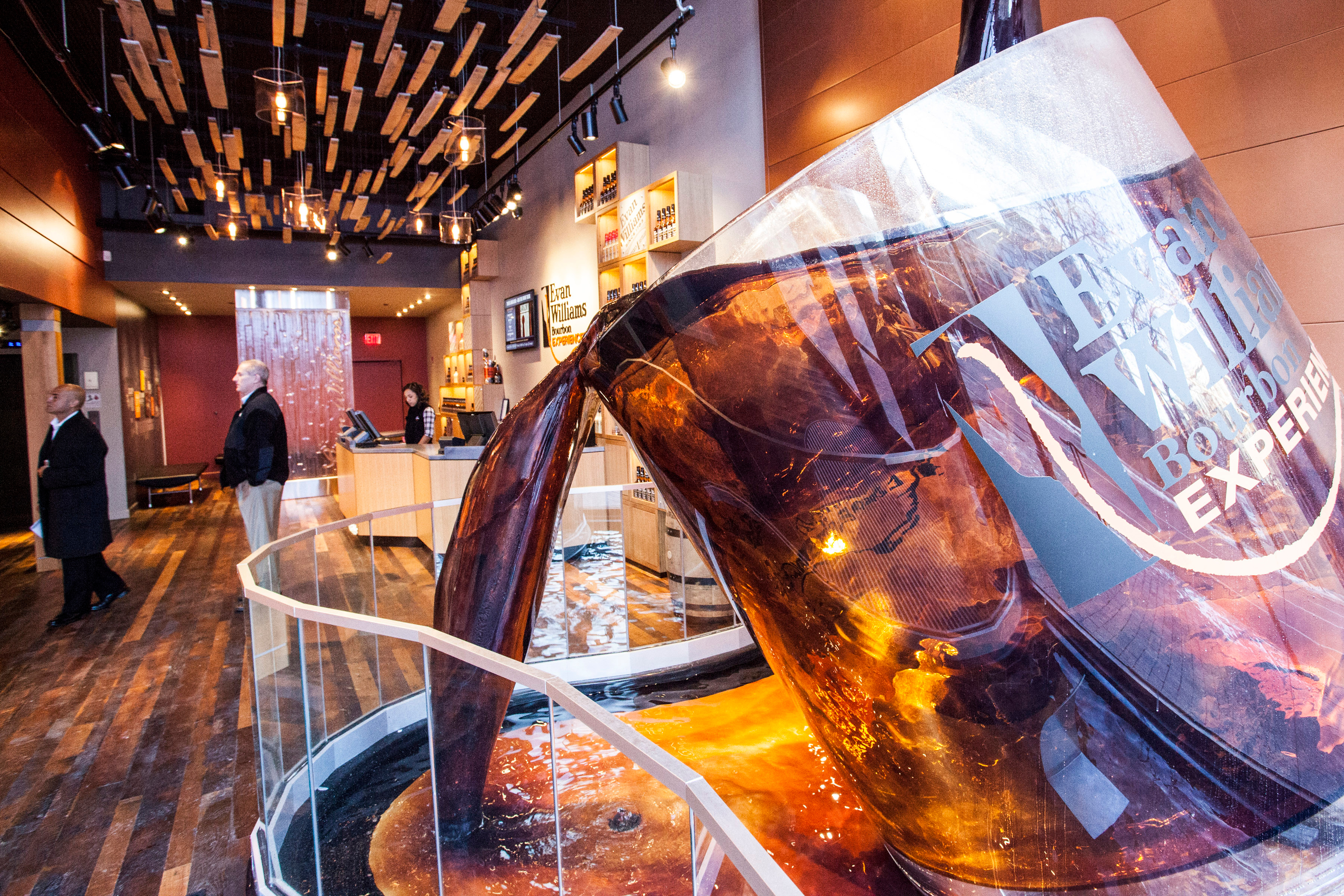 Evan Williams Bourbon Experience Fountain